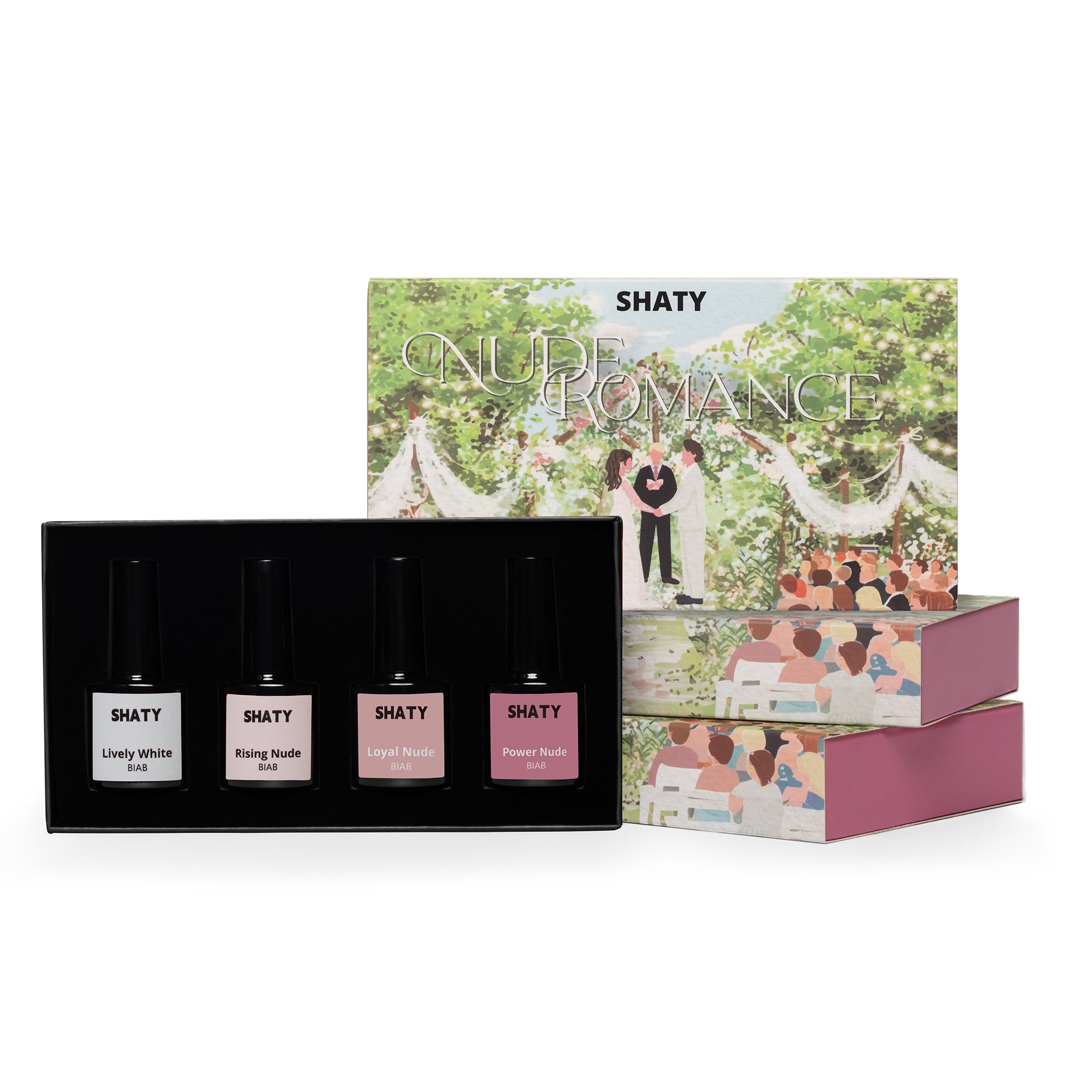 BIAB Color Set - Nude Romance with SHATY